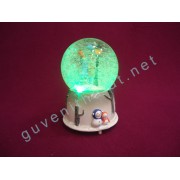 KARLI MÜZİKLİ SULU KÜRE