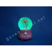 KARLI MÜZİKLİ SULU KÜRE