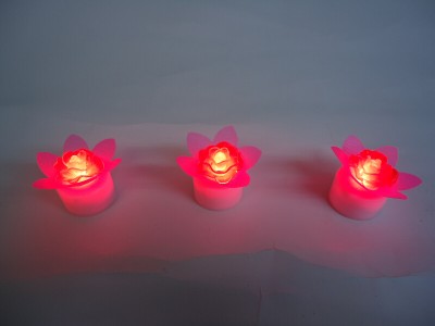 LED GÜL MUMLU