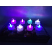 ELEKTRONİK LED RENK DEĞİŞTİREN MUM